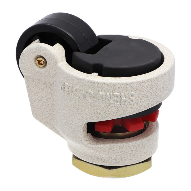 stem swivel leveling adjustable caster-2